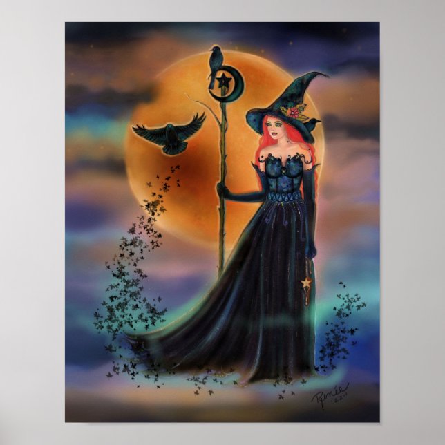 Affiche La sorcière de Renee Lavoie (Devant)