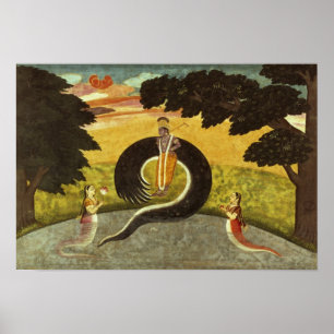 Affiche La soumission de Kaliya, Basohli, Pahari