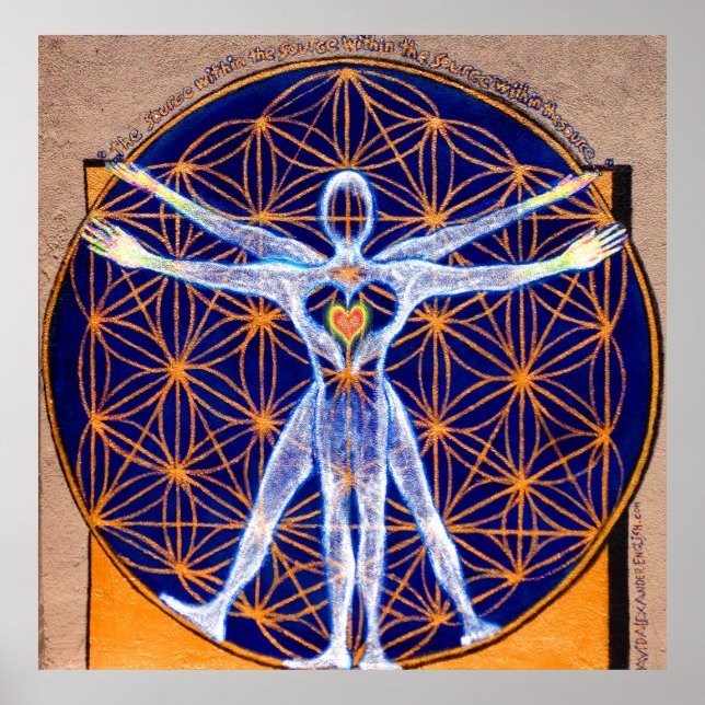 Affiche "La source dans la source dans la source..." (Devant)