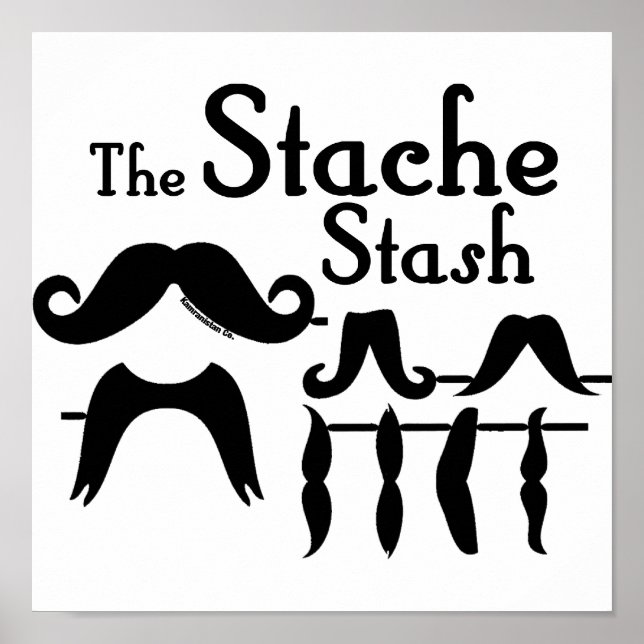 Affiche La Stache Stash (Devant)