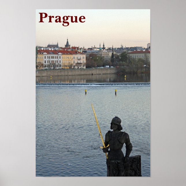 Affiche La statue de Prague (Devant)