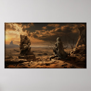 Affiche 'La statue d'Ozymandias'