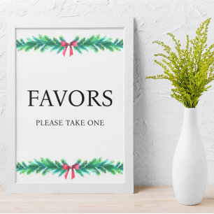 Affiche La succursale de Noël favorise le Baby shower