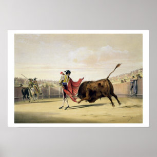 Affiche La Suete de la Capa, 1865 (colour litho)
