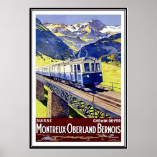 Affiche La Suisse vintage -