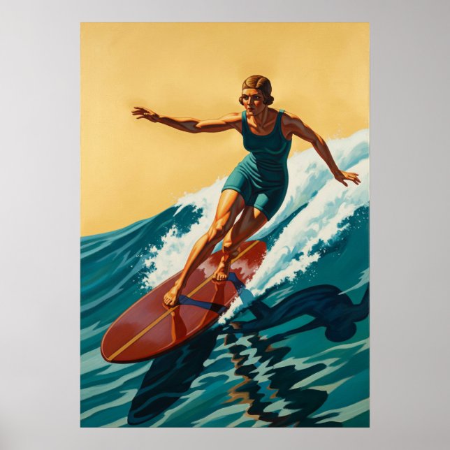 Affiche LA SURFEUSE (Le Surfer) (Devant)