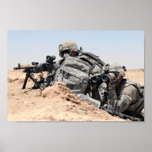 Affiche La surveillance en Irak