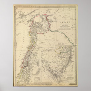 Affiche La Syrie vers Sinai