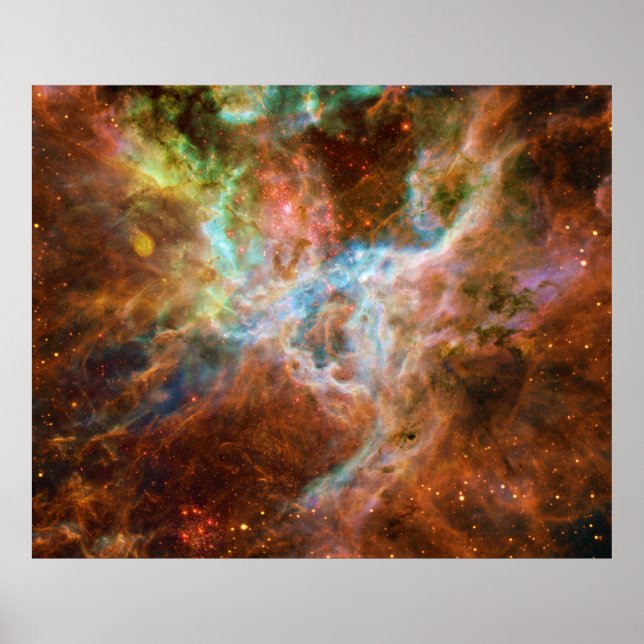 Affiche La Tarantula Nebula 30 Doradus NGC 2070 (Devant)