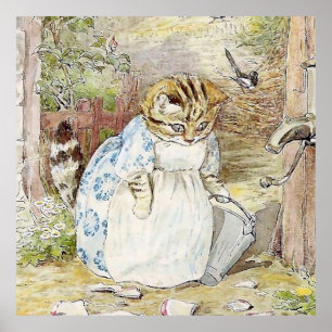 Affiche La tarte et le Patty Pan par Beatrix Potter