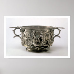 Affiche La tasse de centaure, Gallo-Romaine, du