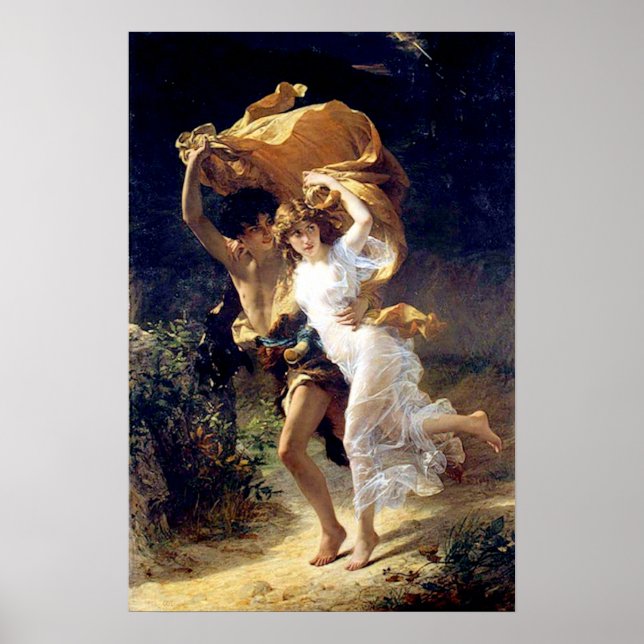 Affiche La tempête (Devant)