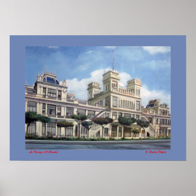 Affiche La Terraza (Corogne) (Devant)