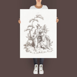 Affiche La Terre" de la série "Les Quatre Éléments".