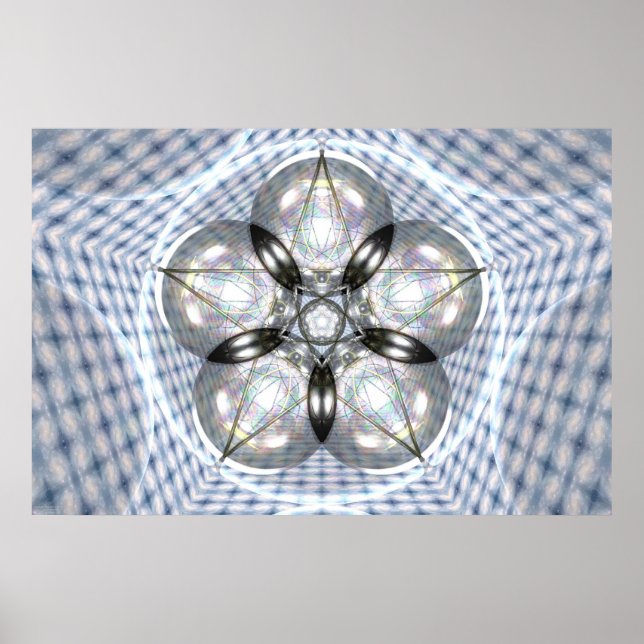 Affiche La Terre Et Vénus Par Martineau (Devant)