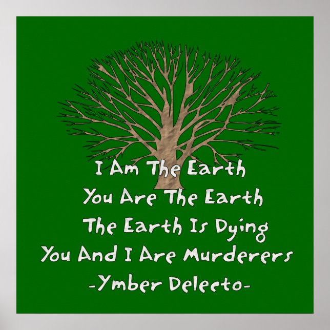 Affiche La Terre meurt (Devant)