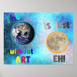 Affiche La Terre sans Art,