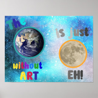 Affiche La Terre sans Art,