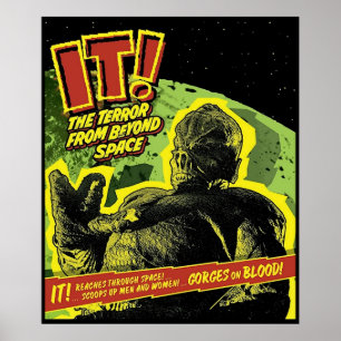 Affiche La terreur au-delà de l'espace