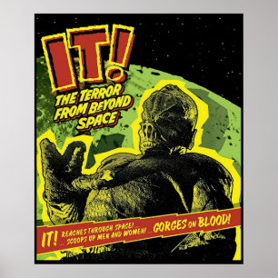 Affiche La terreur au-delà de l'espace