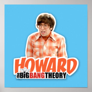 Affiche La théorie du Big Bang   Howard
