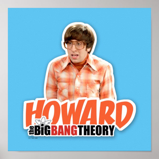 Affiche La théorie du Big Bang | Howard (Devant)