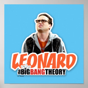 Affiche La théorie du Big Bang   Leonard