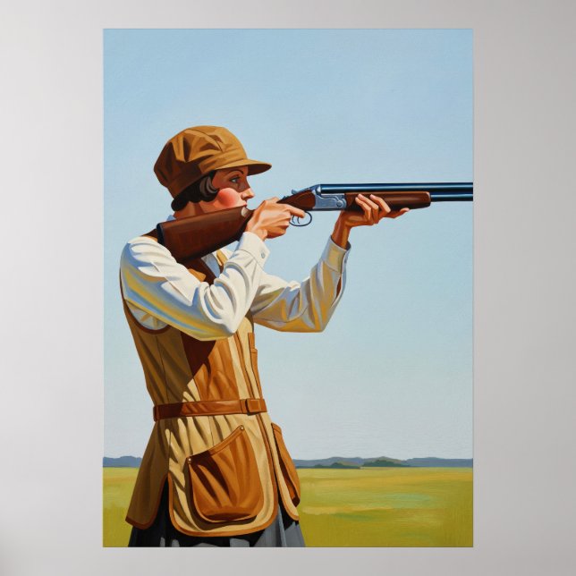 AFFICHE LA TIREUSE D'ÉLITE (Devant)