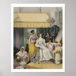 Affiche La Toilette de la Jeune Dame, assiette 2 de 'Anglo
