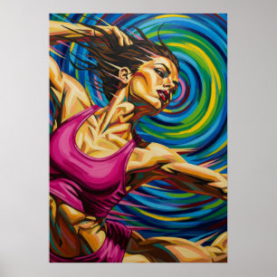 AFFICHE LA TORSION DU GESTE