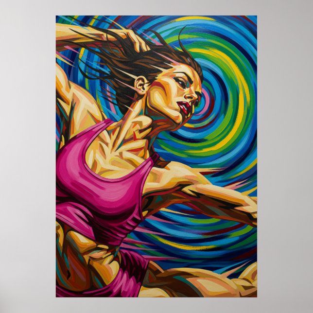 AFFICHE LA TORSION DU GESTE (Devant)