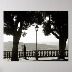 Affiche La Toscane. L'Italie. Cortona