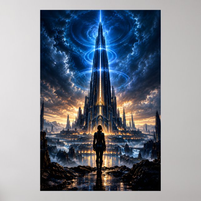 Affiche La Tour de la Résonance (Devant)
