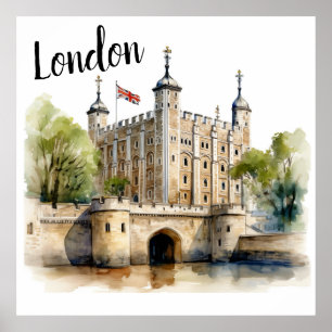 Affiche La Tour de Londres : Gardien de l'Histoire britann