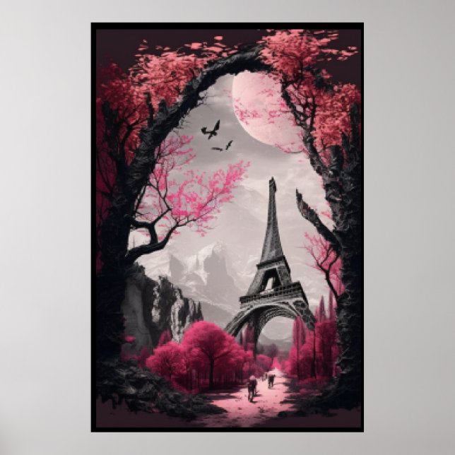 Affiche La Tour Eiffel (Devant)