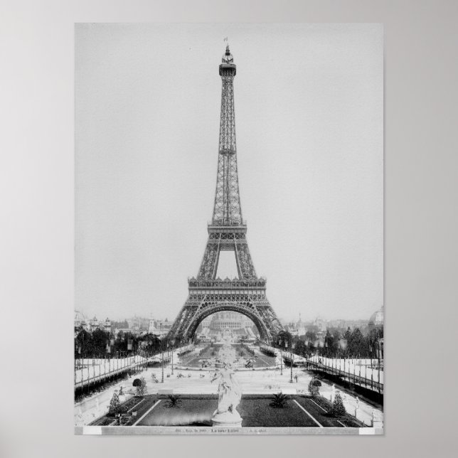 Affiche La Tour Eiffel (Devant)