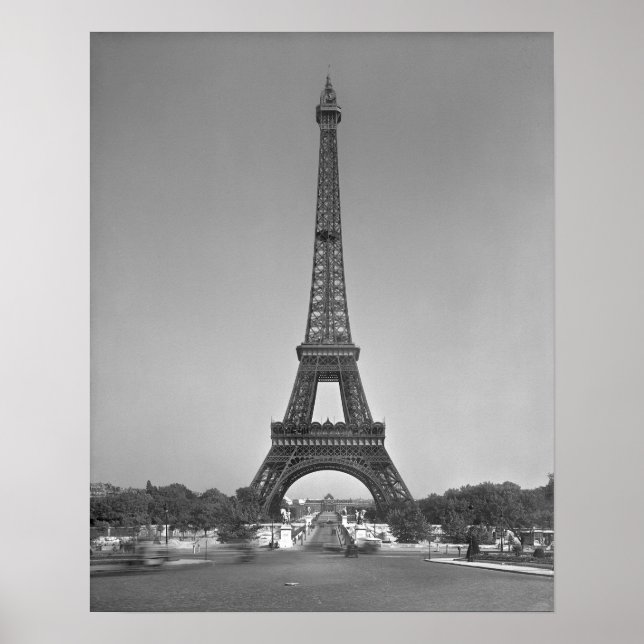 Affiche La tour Eiffel, 1887-89 (Devant)