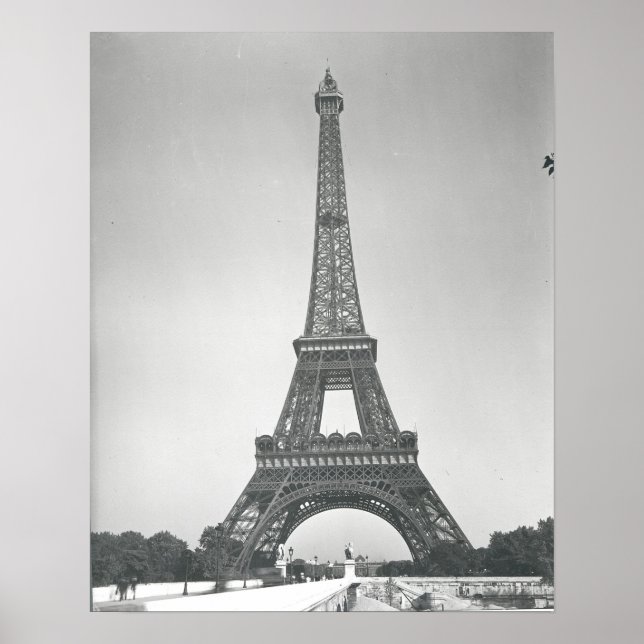 Affiche La Tour Eiffel, 1887-89 (Devant)