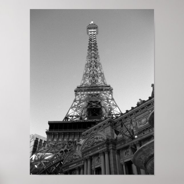 Affiche La Tour Eiffel Las Vegas (Devant)