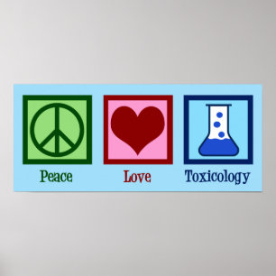 Affiche La toxicologie de Peace Love