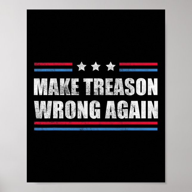 Affiche La trahison, une fois de plus, résiste politiqueme (Devant)