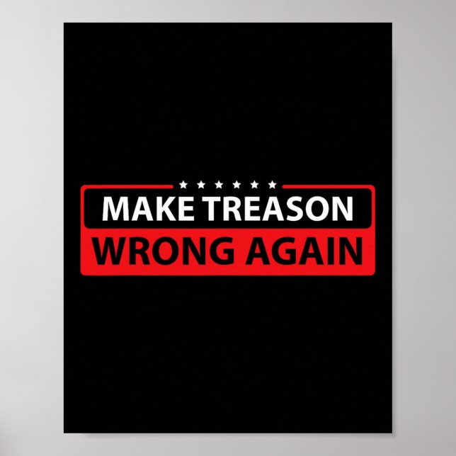 Affiche La trahison, une fois de plus, résiste politiqueme (Devant)