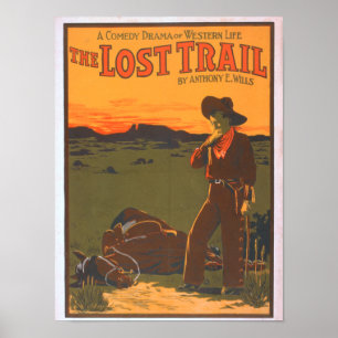 Affiche La traînée perdue - la vie occidentale de drame de