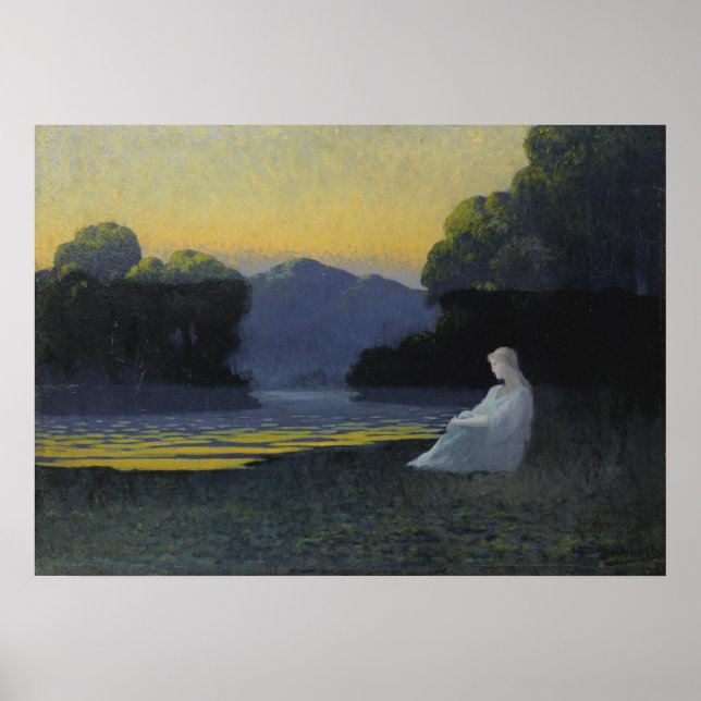 AFFICHE LA TRANQUILLITÉ DU SOIR (Devant)
