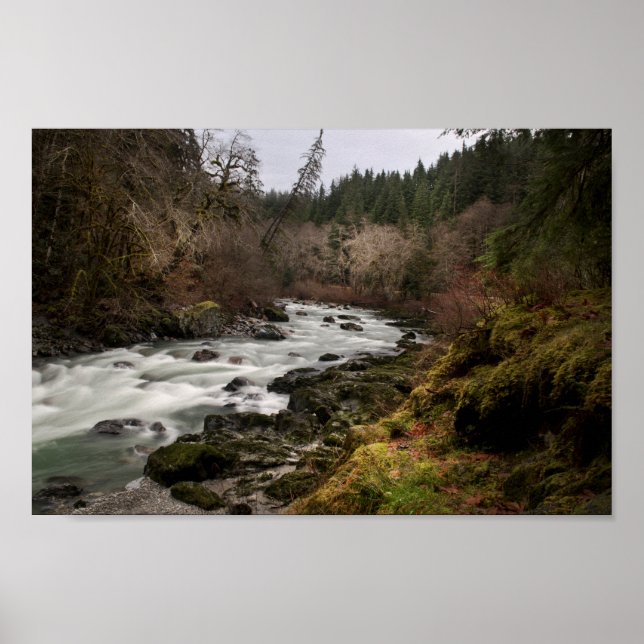 Affiche La tranquillité sur le fleuve (Devant)