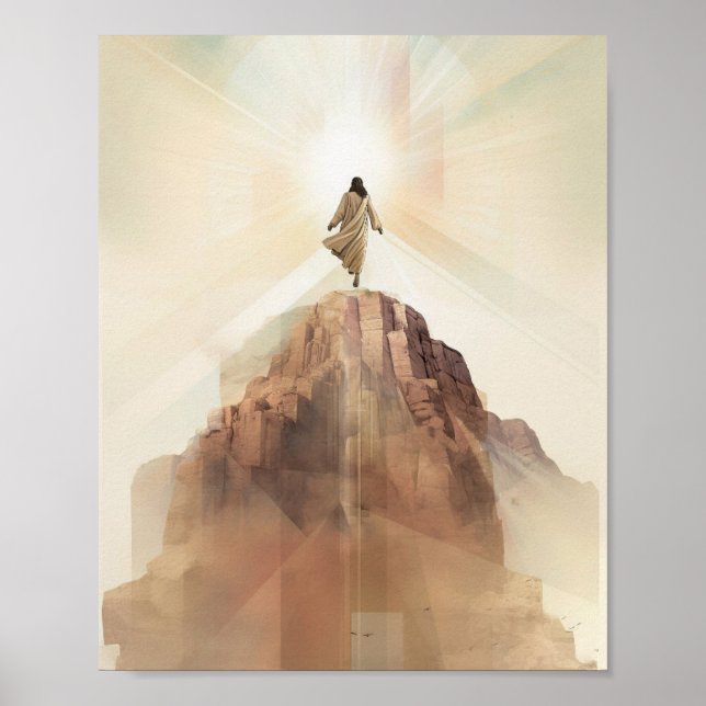 Affiche La Transfiguration de Jésus (Devant)