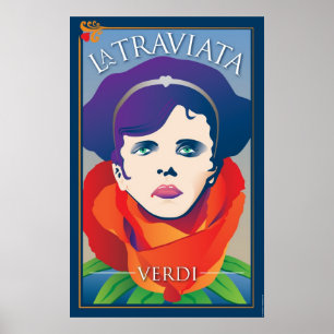 Affiche La Traviata, Opéra