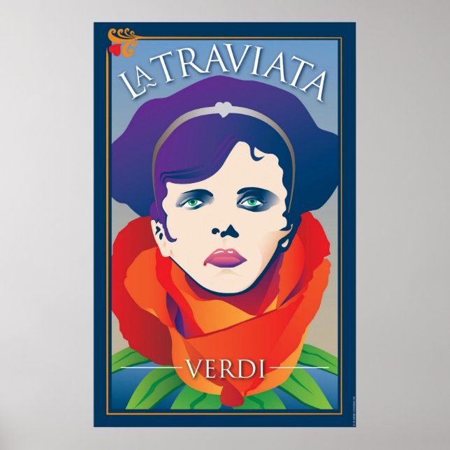 Affiche La Traviata, Opéra (Devant)