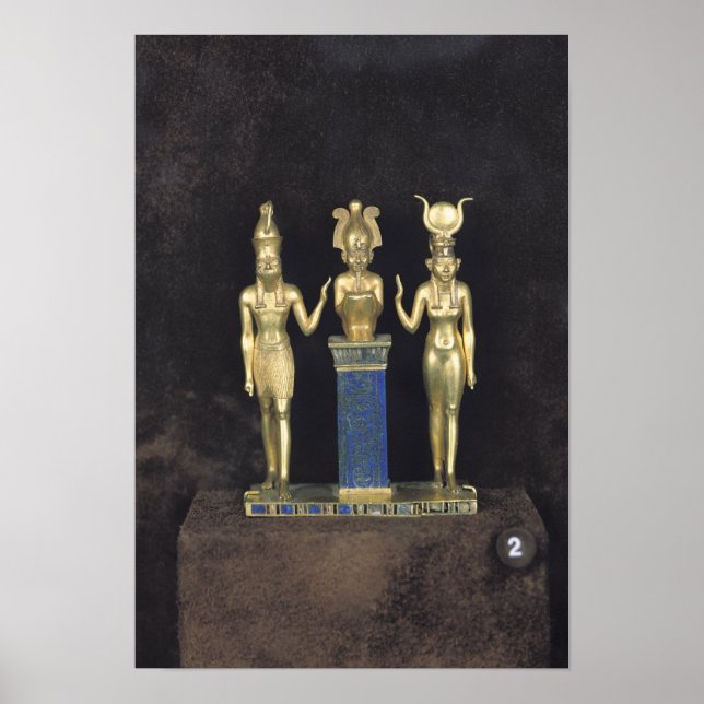 Affiche La Triade d'Osorkon II, règne d'Osorkon II (Devant)