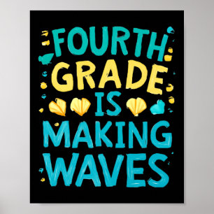 Affiche La Troisième Année Rend Les Vagues Aux Enfants De 